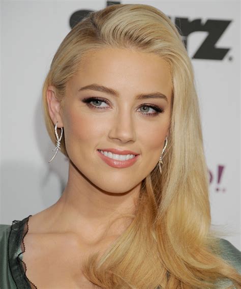 amber heard blonde hair|amber heard hairstyles.